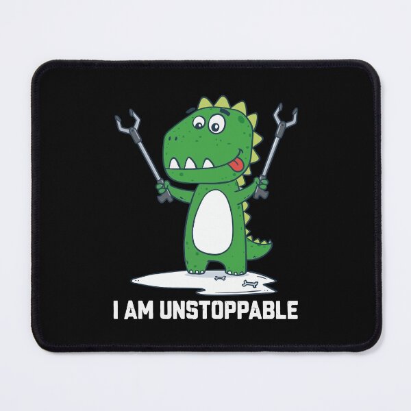 Item preview, Funny T-Rex Short Arms Dinosaur - Cute T-rex - I Am Unstoppable designed and sold by BobaTeeStore.