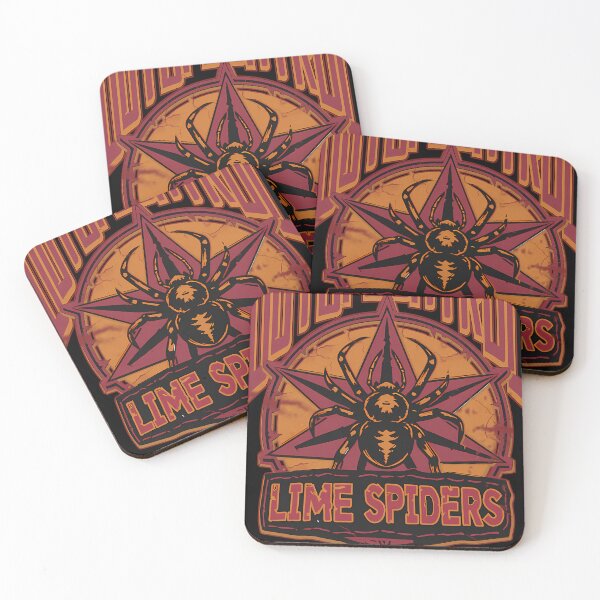 Item preview, Lime Spiders punk out of control T shirt designed and sold by SolaceDraft.