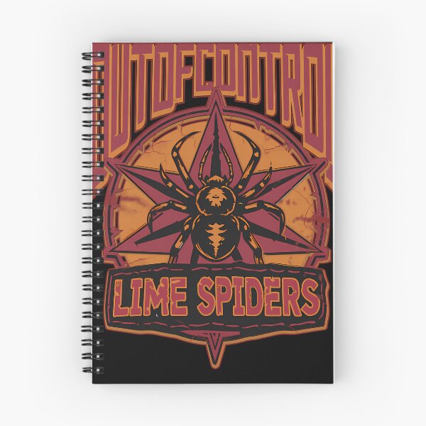 Item preview, Lime Spiders punk out of control T shirt designed and sold by SolaceDraft.