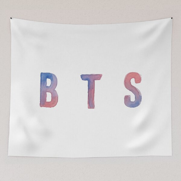 Item preview, BTS Bangtan Boys ARMY Pastel Flower Logo Art Work designed and sold by imsoyoon.