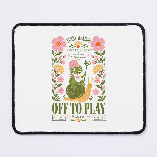 Item preview, Urban Gardening Off To Play Sunny Meadow designed and sold by LuminOrb.