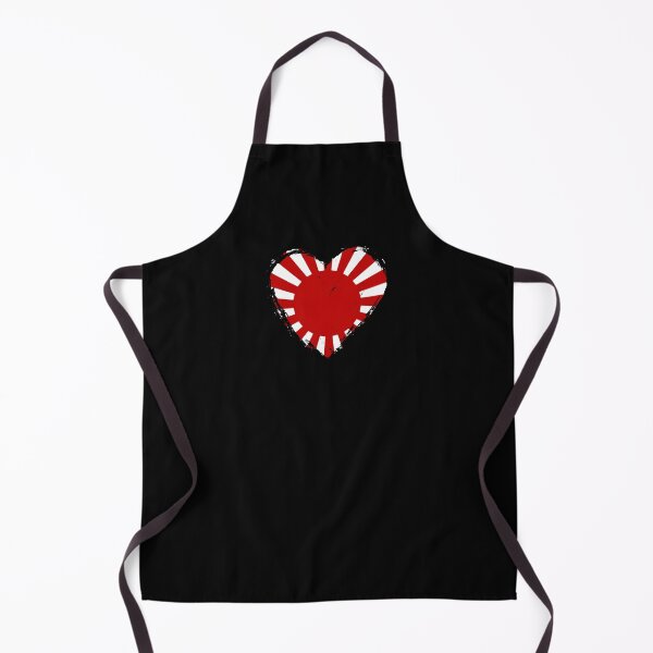 Item preview, Distressed Rising Sun Flag Heart RS designed and sold by shitpostee.