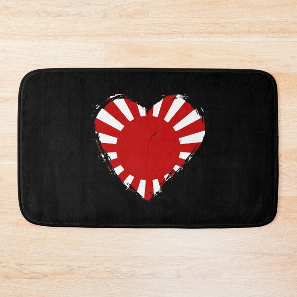 Item preview, Distressed Rising Sun Flag Heart RS designed and sold by shitpostee.