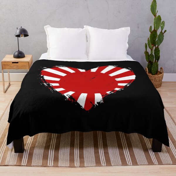 Item preview, Distressed Rising Sun Flag Heart RS designed and sold by shitpostee.