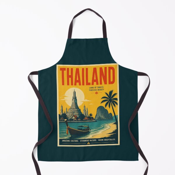 Item preview, Vintage Thailand Poster designed and sold by GoodOldVintage.