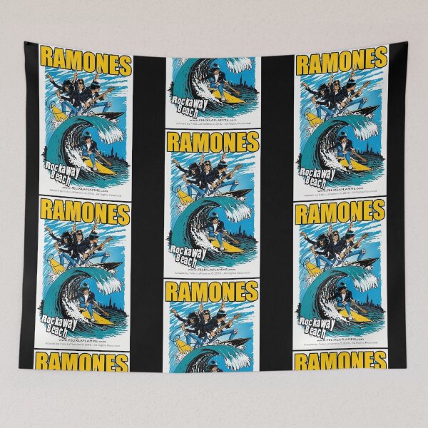 Item preview, Ramones Band Rockaway Beach Cute Graphic Gifts designed and sold by vinbrigante.