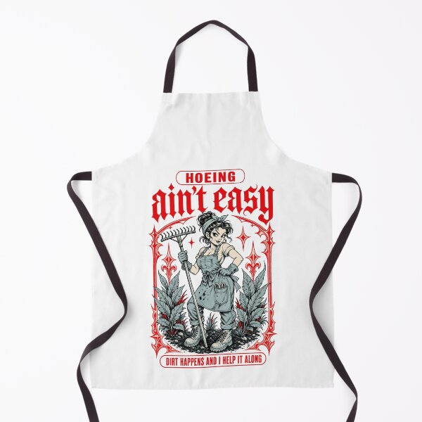 Item preview, Hoeing Aint Easy Dirt Happens Gardening designed and sold by LuminOrb.