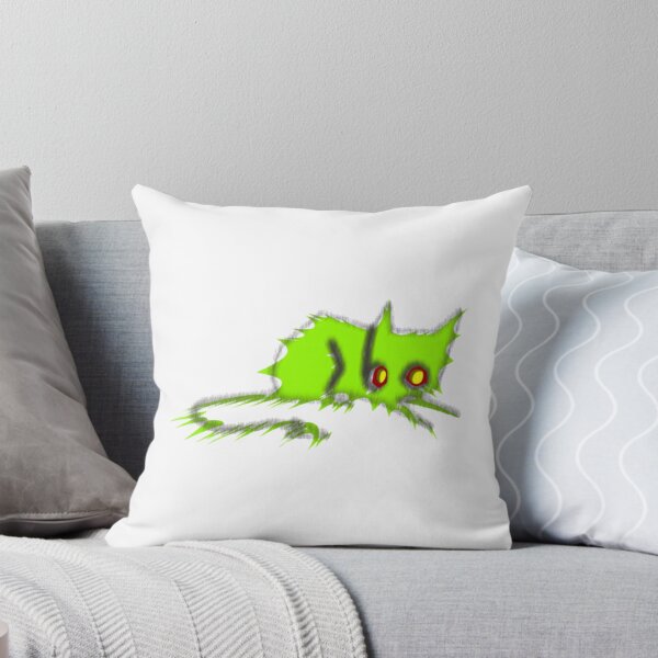 Item preview, Green spooky cat designed and sold by VesperaVoid.