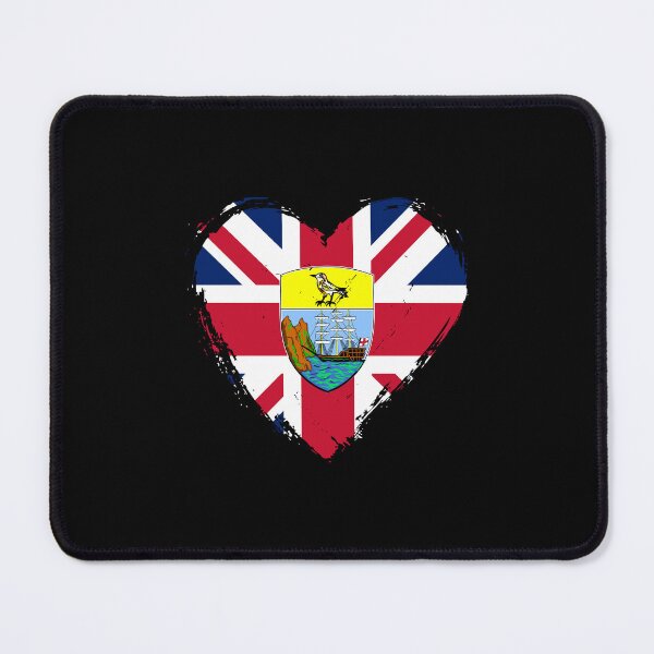Item preview, Distressed Tristan Da Cunha Flag Heart SH-TA designed and sold by shitpostee.