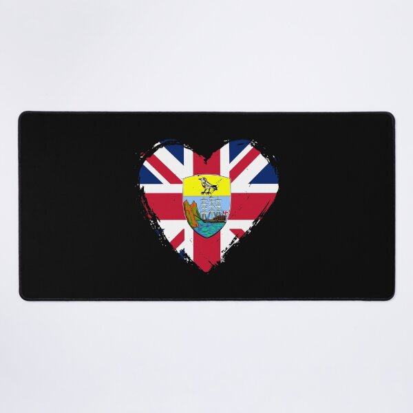 Item preview, Distressed Tristan Da Cunha Flag Heart SH-TA designed and sold by shitpostee.
