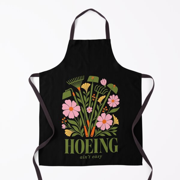 Item preview, Hoeing Ain't Easy Organic Gardening Plants designed and sold by LuminOrb.