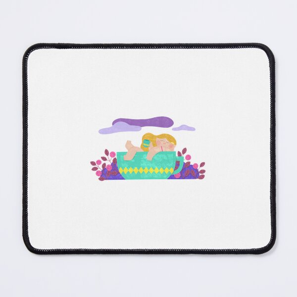 Item preview, Plop Into Coffee Cute Whimsical Girl Pastel Dream Cup Graphic designed and sold by VesperaVoid.