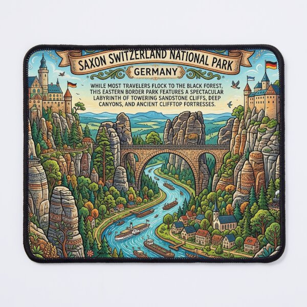 Item preview, SAXON SWITZERLAND NATIONAL PARK designed and sold by likbatonboot.