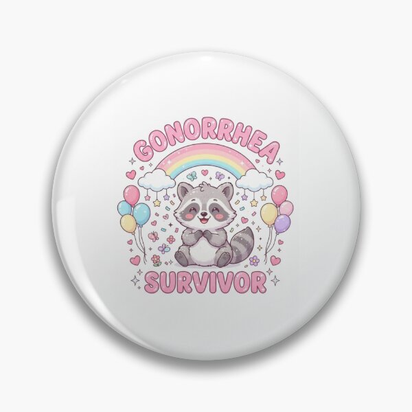 Item preview, Raccoon Gonorrhea survivor funny gag adult humor novelty  designed and sold by CheeseBlueprint.