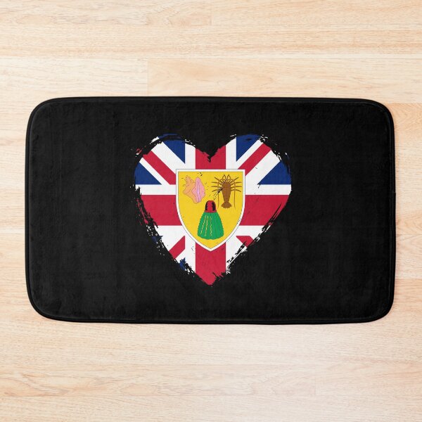 Item preview, Distressed Turks And Caicos Islands Flag Heart TC designed and sold by shitpostee.