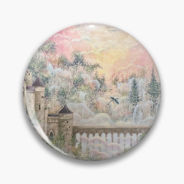 Item preview, Fantasy Book Inspired Dreamy Landscape designed and sold by Charlotte Paints.