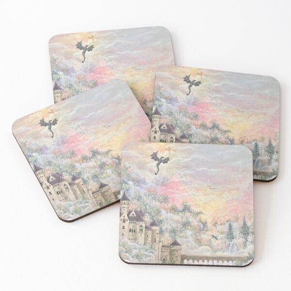 Item preview, Fantasy Book Inspired Dreamy Landscape designed and sold by Charlotte Paints.