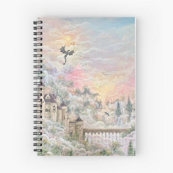 Item preview, Fantasy Book Inspired Dreamy Landscape designed and sold by Charlotte Paints.