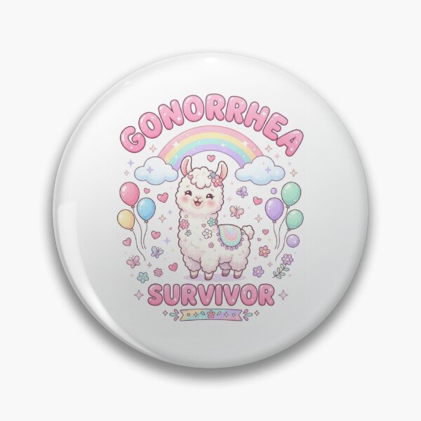 Item preview, Llama Gonorrhea survivor funny gag adult humor novelty  designed and sold by CheeseBlueprint.