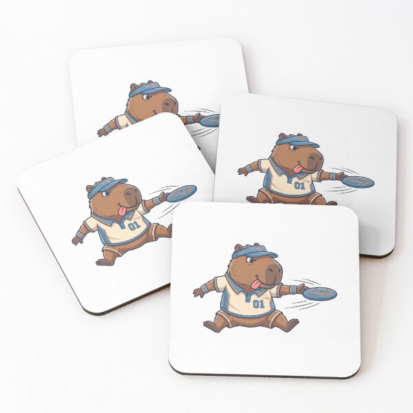 Item preview, Cute capybara disc golf humor, funny sports design, Sports Gift designed and sold by BobaTeeStore.