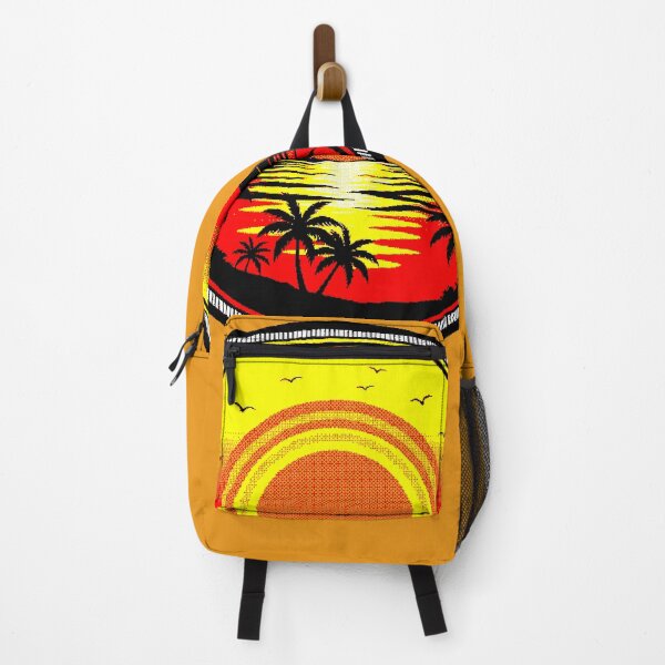 Item preview, Tropical Sunset | Retro Palm Tree Silhouette designed and sold by AstronautMerch.
