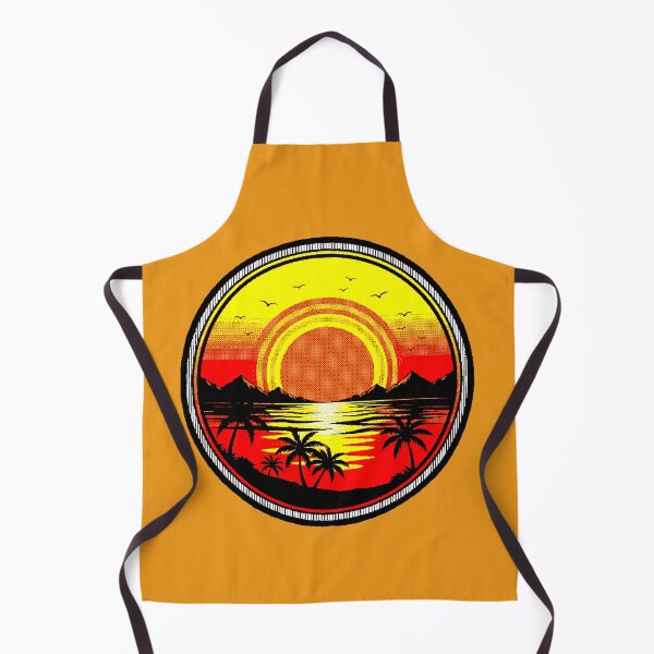 Item preview, Tropical Sunset | Retro Palm Tree Silhouette designed and sold by AstronautMerch.