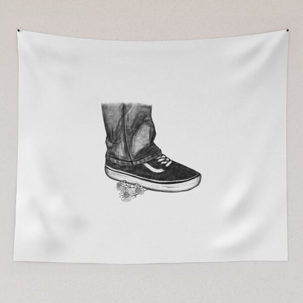 Item preview, Urban Growth - Sneaker Stepping on Daisies designed and sold by holdmeras.