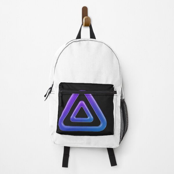 Item preview, Neon Penrose Triangle | Impossible Triangle | Abstract 3D Geometric Design designed and sold by Pixel Alchemy1.