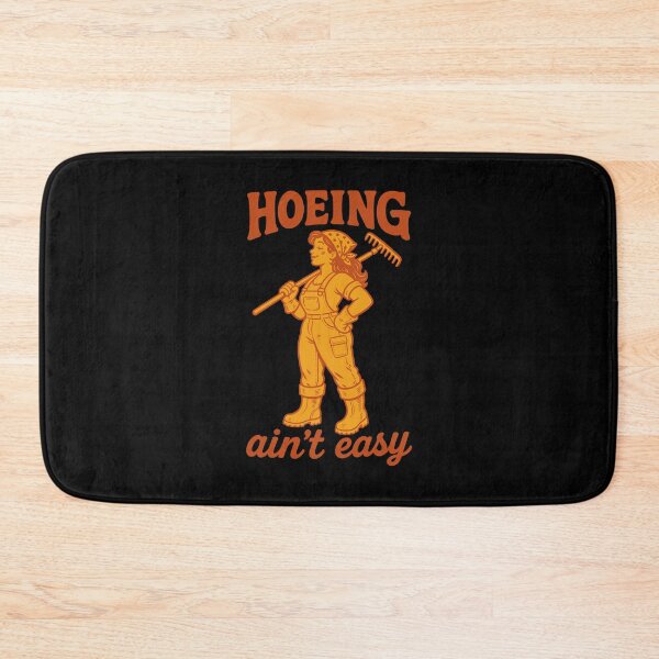 Item preview, Urban Gardening Hoeing Aint Easy designed and sold by LuminOrb.