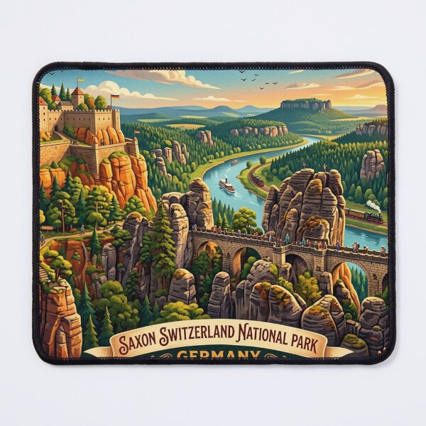 Item preview, SAXON SWITZERLAND NATIONAL PARK designed and sold by likbatonboot.