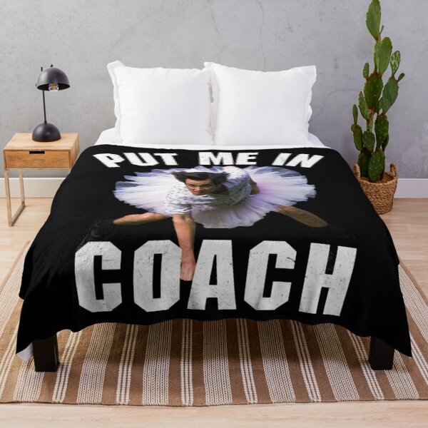 Item preview, Jim Carrey Put Me In Coach Ace Ventura Pet Detective Meme designed and sold by RiedelOtano.