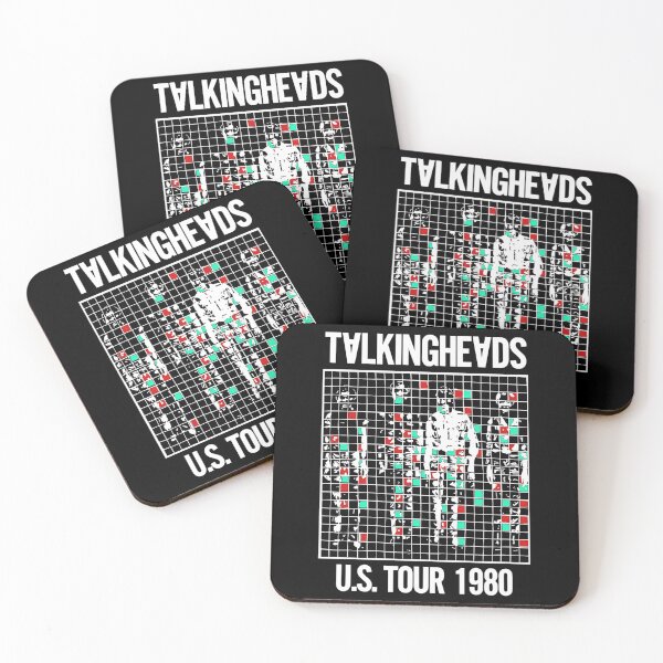 Item preview, Talking Heads US Tour 1980 Pixel Grid designed and sold by LABIBK.