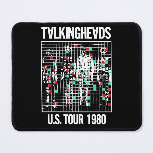Item preview, Talking Heads US Tour 1980 Pixel Grid designed and sold by LABIBK.