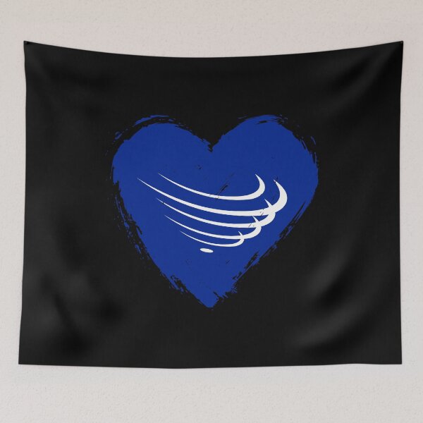 Item preview, Distressed UNASUR Flag Heart UNASUR designed and sold by shitpostee.