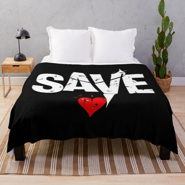 Item preview, SAVE Distressed Heart designed and sold by VesperaVoid.