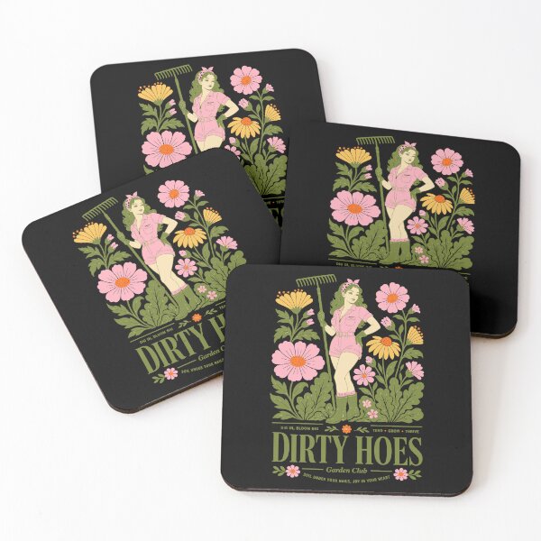 Item preview, Dirty Hoes Organic Gardening Plantlover designed and sold by LuminOrb.