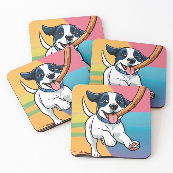 Item preview, Animals - Playful Mixed Breed, Dynamic and Cheerful Illustration designed and sold by World-Pets.