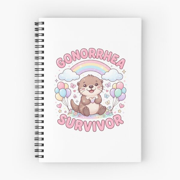 Item preview, Otter gonorrhea survivor funny gag adult humor novelty  designed and sold by CheeseBlueprint.