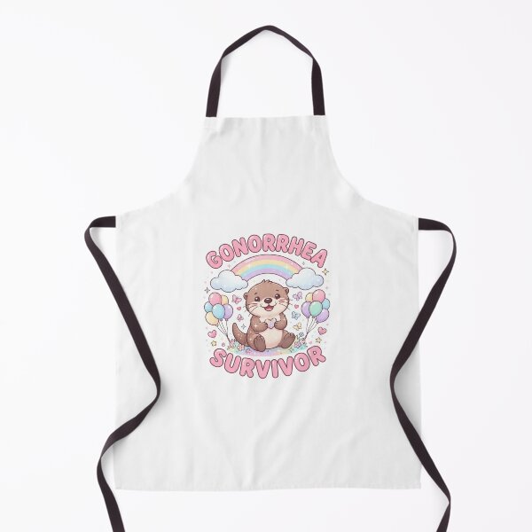 Item preview, Otter gonorrhea survivor funny gag adult humor novelty designed and sold by CheeseBlueprint.