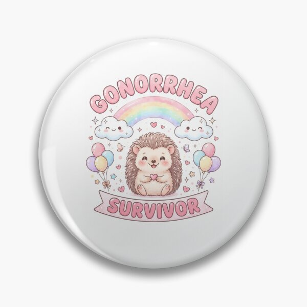 Item preview, Hedgehog gonorrhea survivor funny gag adult humor novelty  designed and sold by CheeseBlueprint.