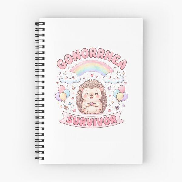 Item preview, Hedgehog gonorrhea survivor funny gag adult humor novelty  designed and sold by CheeseBlueprint.