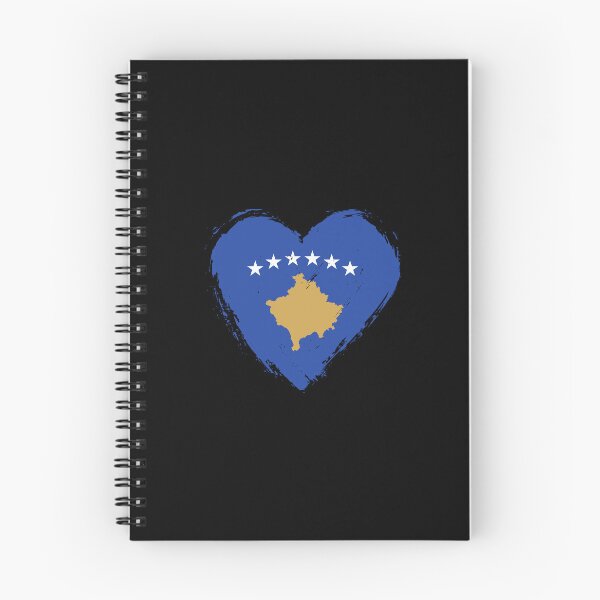 Item preview, Distressed Kosovo Flag Heart XK designed and sold by shitpostee.