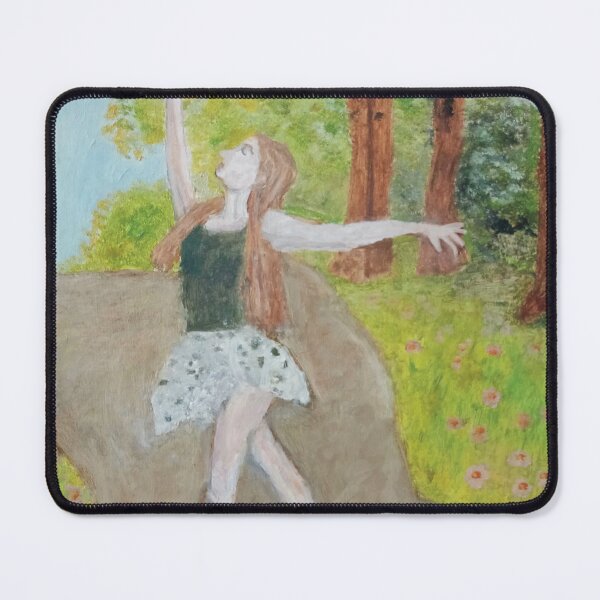 Item preview, Girl ballet dancer in wild forest designed and sold by MartaTerkiewicz.