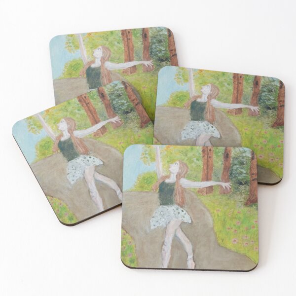 Item preview, Girl ballet dancer in wild forest designed and sold by MartaTerkiewicz.
