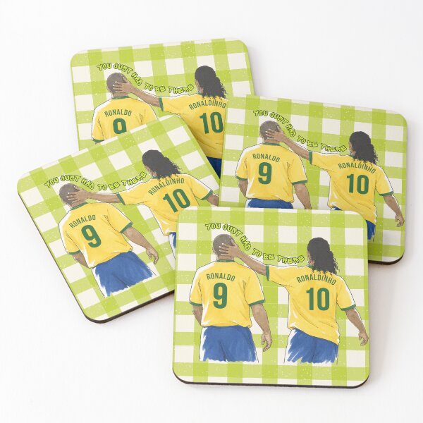 Item preview, Ronaldo & Ronaldinho Brazil Football  designed and sold by AnalogClub.