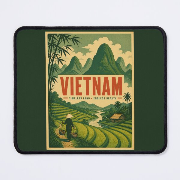 Item preview, Vintage Vietnam Poster designed and sold by GoodOldVintage.