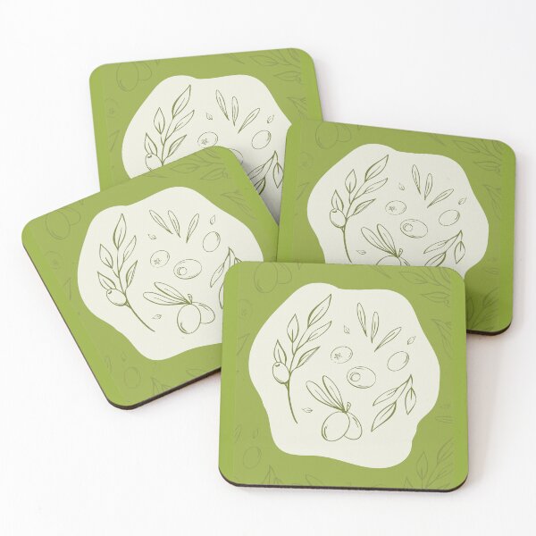 Item preview, Olive Branch Postcard | Minimal Mediterranean Botanical Illustration designed and sold by Sagi Jane Art.