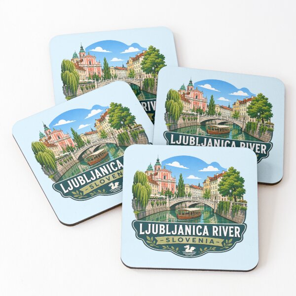 Item preview, Ljubljanica River, Slovenia - Scenic Boat designed and sold by Myra365Art.