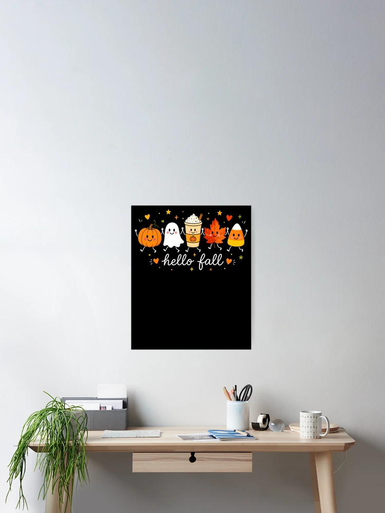 Thumbnail 2 of 3, Poster, Hello Fall designed and sold by Rucrative5698.