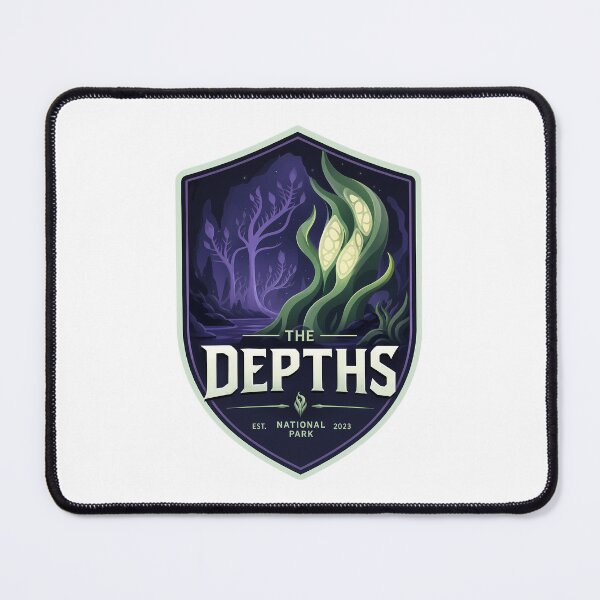 Item preview, The Depths National Park designed and sold by FrontierCosmic.
